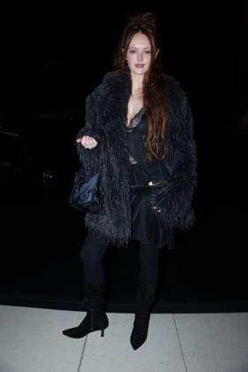 PFW - Vaillant Front Row Rachelle Cunningham attends the attends the Vaillant as part of Paris Fashion Week in Paris, France on September 30, 2025. Photo by Jerome Domine ABACAPRESS.COM  Copyright: xDominexJerome ABACAx