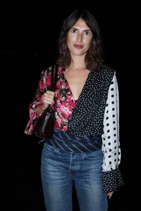 PFW - Vaillant Front Row Jeanne Damas attends the attends the Vaillant as part of Paris Fashion Week in Paris, France on September 30, 2025. Photo by Jerome Domine ABACAPRESS.COM  Copyright: xDominexJerome ABACAx