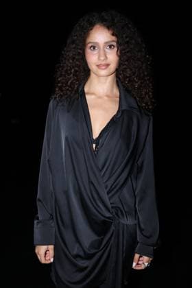 PFW - Vaillant Front Row Oulaya Amamra attends the attends the Vaillant as part of Paris Fashion Week in Paris, France on September 30, 2025. Photo by Jerome Domine ABACAPRESS.COM  Copyright: xDominexJerome ABACAx