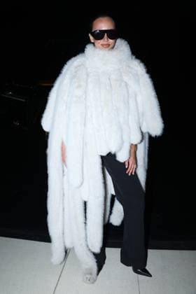 PFW - Vaillant Front Row Carla Ginola attends the attends the Vaillant as part of Paris Fashion Week in Paris, France on September 30, 2025. Photo by Jerome Domine ABACAPRESS.COM  Copyright: xDominexJerome ABACAx