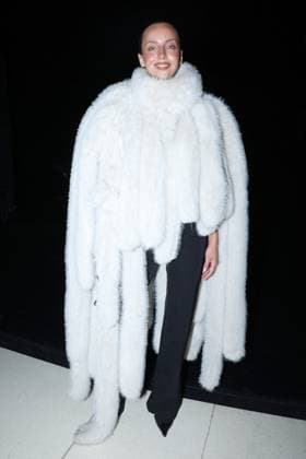 PFW - Vaillant Front Row Carla Ginola attends the attends the Vaillant as part of Paris Fashion Week in Paris, France on September 30, 2025. Photo by Jerome Domine ABACAPRESS.COM  Copyright: xDominexJerome ABACAx
