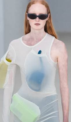 PARIS FASHION WEEK WOMENSWEAR SPRINT SUMMER 26 ISSEY MIYAKE sylvie lefort photography MAXPPP 03 10 2025 @sylvie Lefort Photography MAXPPP 3 10 25 Models present creations from the SPRINT SUMMER 2025 2026 Womenswear collection by ISSEY MIYAKE during the Paris Fashion Week, in Paris, France 3rd October 2025 The presentation of the Womens collections from september 29th to october 7th 25  Copyright: xMAXPPPxsylviexlefortxphotographyx LFR202510030155 LFR202510030155