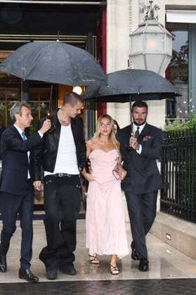 PFW - David Beckham With Daughter Harper And Son Romeo David Beckham with his daughter Harper Beckham and his son Romeo Beckham are spotted leaving La Reserve hotel during the Summer Spring Paris Fashion Week in Paris, France on October 3, 2025. Photo by Florian Poitout ABACAPRESS.COM Paris France  Copyright: xPoitoutxFlorian ABACAx