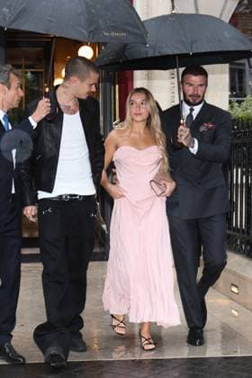 PFW - David Beckham With Daughter Harper And Son Romeo David Beckham with his daughter Harper Beckham and his son Romeo Beckham are spotted leaving La Reserve hotel during the Summer Spring Paris Fashion Week in Paris, France on October 3, 2025. Photo by Florian Poitout ABACAPRESS.COM Paris France  Copyright: xPoitoutxFlorian ABACAx