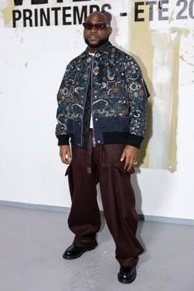 Photocall Vetements Womenswear - PFW Davido attends the Vetements Womenswear Spring Summer 2026 show as part of Paris Fashion Week (PFW) on October 3, 2025 in Paris, France. Photo by Alexis Jumeau ABACAPRESS.COM Paris France  Copyright: xJumeauxAlexis ABACAx