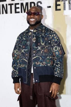 Photocall Vetements Womenswear - PFW Davido attends the Vetements Womenswear Spring Summer 2026 show as part of Paris Fashion Week (PFW) on October 3, 2025 in Paris, France. Photo by Alexis Jumeau ABACAPRESS.COM Paris France  Copyright: xJumeauxAlexis ABACAx