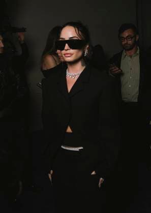 Demi Lovato at Messika Fashion Show Ready to Wear Collection Spring Summer 2026 during Paris Fashion Week PFW , October 3, 2026 ? Sam Delpech Bestimage Demi Lovato at Messika Fashion Show Ready to Wear Collection Spring Summer 2026 during Paris Fashion Week on 3, October, 2026 Paris France  Copyright: xSamxDelpechx xBestimagexSamxDelpechx xBestimagex