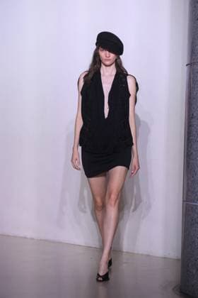 PFW - Vaillant Runway A model walks during the Vaillant show as part of Paris Fashion Week in Paris, France on October 03, 2025. Photo by Jerome Domine ABACAPRESS.COM  Copyright: xDominexJerome ABACAx