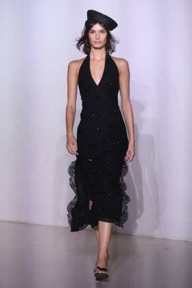 PFW - Vaillant Runway A model walks during the Vaillant show as part of Paris Fashion Week in Paris, France on October 03, 2025. Photo by Jerome Domine ABACAPRESS.COM  Copyright: xDominexJerome ABACAx