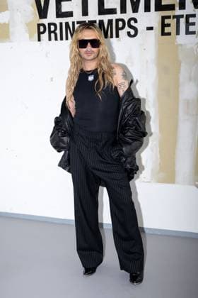 Photocall Vetements Womenswear - PFW Bill Kaulitz attends the Vetements Womenswear Spring Summer 2026 show as part of Paris Fashion Week (PFW) on October 3, 2025 in Paris, France. Photo by Alexis Jumeau ABACAPRESS.COM Paris France  Copyright: xJumeauxAlexis ABACAx