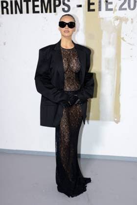 Photocall Vetements Womenswear - PFW Shirin David attends the Vetements Womenswear Spring Summer 2026 show as part of Paris Fashion Week (PFW) on October 3, 2025 in Paris, France. Photo by Alexis Jumeau ABACAPRESS.COM Paris France  Copyright: xJumeauxAlexis ABACAx