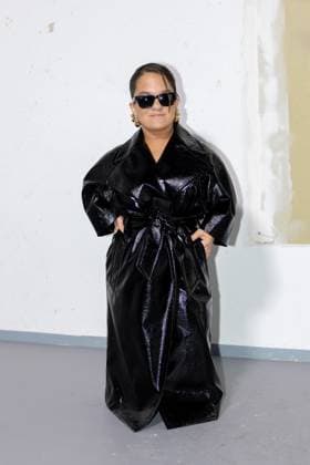 Photocall Vetements Womenswear - PFW Louise Parent attends the Vetements Womenswear Spring Summer 2026 show as part of Paris Fashion Week (PFW) on October 3, 2025 in Paris, France. Photo by Alexis Jumeau ABACAPRESS.COM Paris France  Copyright: xJumeauxAlexis ABACAx