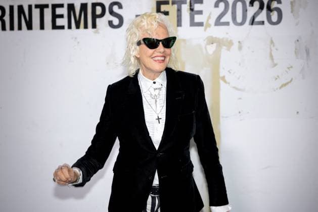 Photocall Vetements Womenswear - PFW Ellen von Unwerth attends the Vetements Womenswear Spring Summer 2026 show as part of Paris Fashion Week (PFW) on October 3, 2025 in Paris, France. Photo by Alexis Jumeau ABACAPRESS.COM Paris France  Copyright: xJumeauxAlexis ABACAx