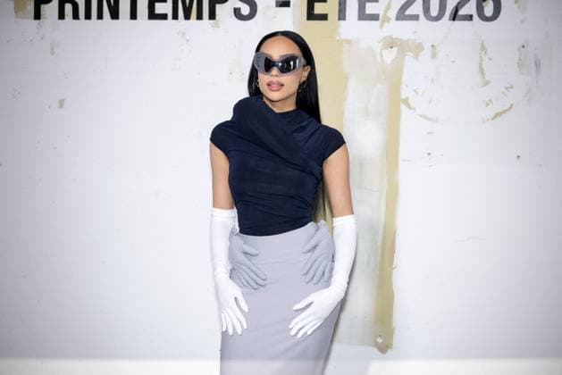 Photocall Vetements Womenswear - PFW Kristy Sarah Scott attends the Vetements Womenswear Spring Summer 2026 show as part of Paris Fashion Week (PFW) on October 3, 2025 in Paris, France. Photo by Alexis Jumeau ABACAPRESS.COM Paris France  Copyright: xJumeauxAlexis ABACAx