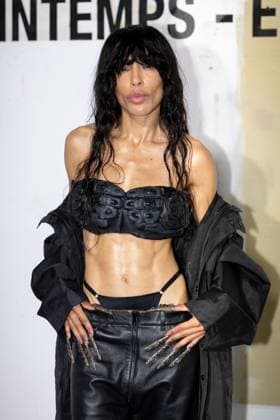Photocall Vetements Womenswear - PFW Loreen attends the Vetements Womenswear Spring Summer 2026 show as part of Paris Fashion Week (PFW) on October 3, 2025 in Paris, France. Photo by Alexis Jumeau ABACAPRESS.COM Paris France  Copyright: xJumeauxAlexis ABACAx