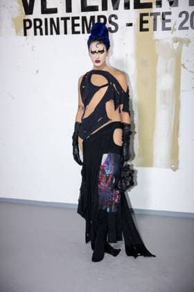Photocall Vetements Womenswear - PFW Sita Abellan attends the Vetements Womenswear Spring Summer 2026 show as part of Paris Fashion Week (PFW) on October 3, 2025 in Paris, France. Photo by Alexis Jumeau ABACAPRESS.COM Paris France  Copyright: xJumeauxAlexis ABACAx