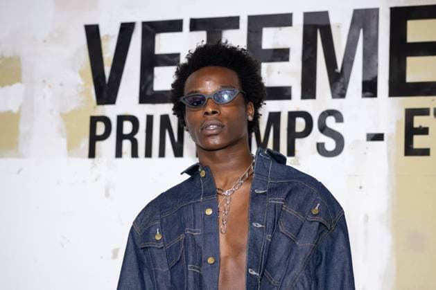Photocall Vetements Womenswear - PFW Jorghen Monteiro-Mbombo alias Jolagreen23 attends the Vetements Womenswear Spring Summer 2026 show as part of Paris Fashion Week (PFW) on October 3, 2025 in Paris, France. Photo by Alexis Jumeau ABACAPRESS.COM Paris France  Copyright: xJumeauxAlexis ABACAx