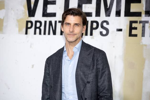 Photocall Vetements Womenswear - PFW Johannes Huebl attends the Vetements Womenswear Spring Summer 2026 show as part of Paris Fashion Week (PFW) on October 3, 2025 in Paris, France. Photo by Alexis Jumeau ABACAPRESS.COM Paris France  Copyright: xJumeauxAlexis ABACAx