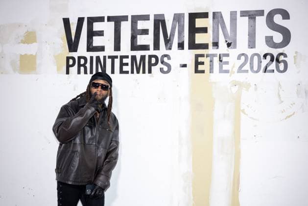Photocall Vetements Womenswear - PFW Ty Dolla Sign attends the Vetements Womenswear Spring Summer 2026 show as part of Paris Fashion Week (PFW) on October 3, 2025 in Paris, France. Photo by Alexis Jumeau ABACAPRESS.COM Paris France  Copyright: xJumeauxAlexis ABACAx