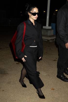Demi Lovato outside the EE72 magazine party at Le Grand Café during Paris Fashion Week PFW Ready to Wear Spring Summer 2026 on October 3rd, 2025 Jeremy MELLOUL Bestimage Celebrities at EE72 party during Paris Fashion Week Ready to Wear Collection Spring Summer 2026 on 3rd, October, 2025  Copyright: xJeremyxMelloulx xBestimagexJeremyxMelloulx xBestimagex