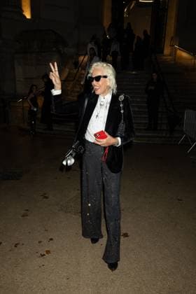 Ellen von Unwerth outside the EE72 magazine party at Le Grand Café during Paris Fashion Week PFW Ready to Wear Spring Summer 2026 on October 3rd, 2025 Jeremy MELLOUL Bestimage Celebrities at EE72 party during Paris Fashion Week Ready to Wear Collection Spring Summer 2026 on 3rd, October, 2025  Copyright: xJeremyxMelloulx xBestimagexJeremyxMelloulx xBestimagex
