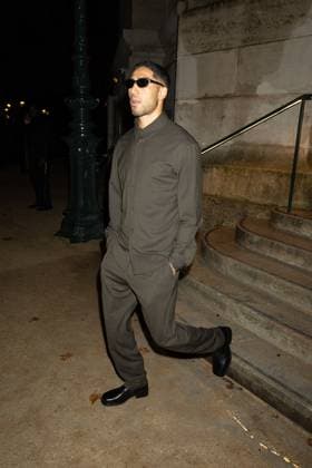 Achraf Hakimi outside the EE72 magazine party at Le Grand Café during Paris Fashion Week PFW Ready to Wear Spring Summer 2026 on October 3rd, 2025 Jeremy MELLOUL Bestimage Celebrities at EE72 party during Paris Fashion Week Ready to Wear Collection Spring Summer 2026 on 3rd, October, 2025  Copyright: xJeremyxMelloulx xBestimagexJeremyxMelloulx xBestimagex