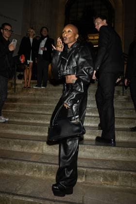 Cynthia Erivo outside the EE72 magazine party at Le Grand Café during Paris Fashion Week PFW Ready to Wear Spring Summer 2026 on October 3rd, 2025 Jeremy MELLOUL Bestimage Celebrities at EE72 party during Paris Fashion Week Ready to Wear Collection Spring Summer 2026 on 3rd, October, 2025  Copyright: xJeremyxMelloulx xBestimagexJeremyxMelloulx xBestimagex