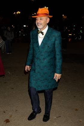 Christian Louboutin outside the EE72 magazine party at Le Grand Café during Paris Fashion Week PFW Ready to Wear Spring Summer 2026 on October 3rd, 2025 Jeremy MELLOUL Bestimage Celebrities at EE72 party during Paris Fashion Week Ready to Wear Collection Spring Summer 2026 on 3rd, October, 2025  Copyright: xJeremyxMelloulx xBestimagexJeremyxMelloulx xBestimagex