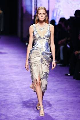 PFW Messika Runway A model walks the runway during the Messika Womenswear Spring Summer 2026 show as part of Paris Fashion Week in Paris, France on October 03, 2025. Photo by Aurore Marechal ABACAPRESS.COM Paris France  Copyright: xMarechalxAurore ABACAx