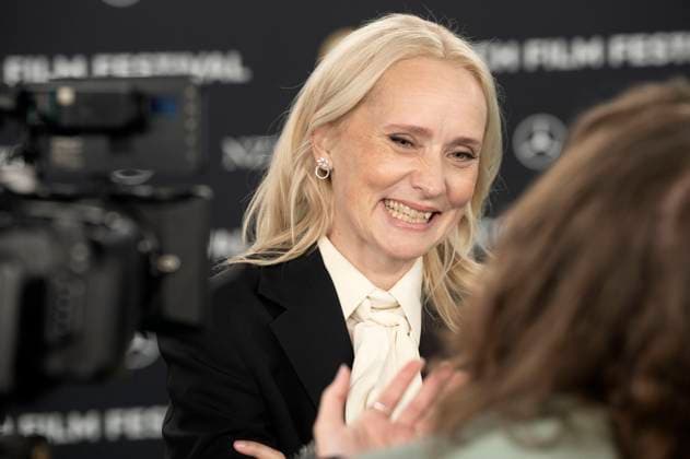 Mona Fastvold at the premiere of the feature film The Testament of Ann Lee at the 21 Zurich Film Festival 2025 in the Kongresssaal Zurich, 03 10 2025 Foto:xA.xRaemyx xFuturexImagex testament_5011