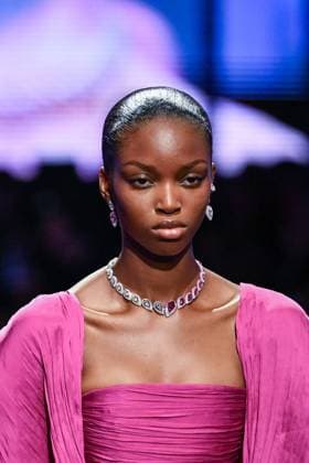 PFW Messika Runway A model walks the runway during the Messika Womenswear Spring Summer 2026 show as part of Paris Fashion Week in Paris, France on October 03, 2025. Photo by Aurore Marechal ABACAPRESS.COM Paris France  Copyright: xMarechalxAurore ABACAx