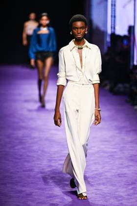 PFW Messika Runway A model walks the runway during the Messika Womenswear Spring Summer 2026 show as part of Paris Fashion Week in Paris, France on October 03, 2025. Photo by Aurore Marechal ABACAPRESS.COM Paris France  Copyright: xMarechalxAurore ABACAx
