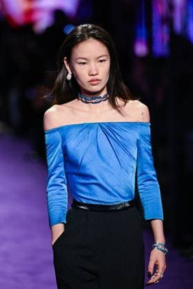 PFW Messika Runway A model walks the runway during the Messika Womenswear Spring Summer 2026 show as part of Paris Fashion Week in Paris, France on October 03, 2025. Photo by Aurore Marechal ABACAPRESS.COM Paris France  Copyright: xMarechalxAurore ABACAx