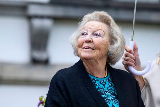 04-10-2025 Baarn Princess Beatrix attend the 6th edition of the Princess Beatrix Muscle Funds Orange Trail on the grounds of palace Soestdijk. Â  Copyright: xPPEx