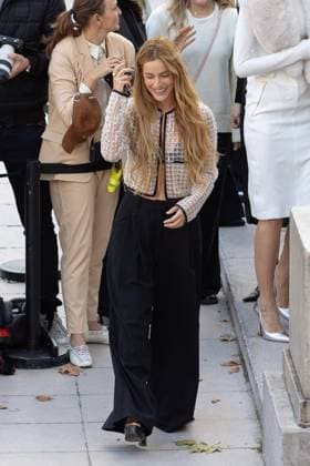 PFW - Elie Saab Womenswear Spring-Summer - Arrivals NB Alejandra Onieva arriving at the Elie Saab Womenswear Spring-Summer 2026 show as part of Paris Fashion Week on October 04, 2025 in Paris, France. Photo by Nasser Berzane ABACAPRESS.COM Paris France  Copyright: xBerzanexNasser ABACAx