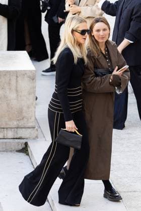 PFW - Elie Saab Womenswear Spring-Summer - Arrivals NB Poppy Delevingne arriving at the Elie Saab Womenswear Spring-Summer 2026 show as part of Paris Fashion Week on October 04, 2025 in Paris, France. Photo by Nasser Berzane ABACAPRESS.COM Paris France  Copyright: xBerzanexNasser ABACAx