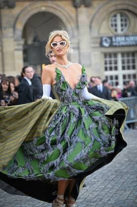 Paris Fashion Week spring summer 206 Vivienne Westwood show Paris Hilton 449310 2025 10 04 Paris France  Copyright: xBarbaraxNeymanx xStarfacex STAR_449310_005
