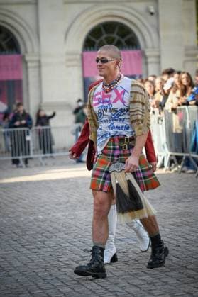 Paris Fashion Week spring summer 206 Vivienne Westwood show Jordan Robson 449310 2025 10 04 Paris France  Copyright: xBarbaraxNeymanx xStarfacex STAR_449310_026
