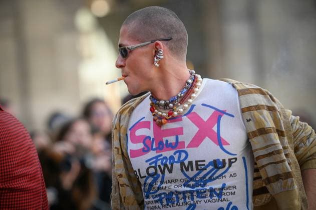 Paris Fashion Week spring summer 206 Vivienne Westwood show 449310 2025 10 04 Paris France  Copyright: xBarbaraxNeymanx xStarfacex STAR_449310_027