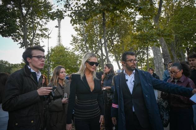 Paris Fashion Week spring summer 206 Elie Saab show Poppy Delevigne 449310 2025 10 04 Ethiopia  Copyright: xBarbaraxNeymanx xStarfacex STAR_449310_051