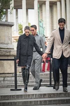 Paris Fashion Week spring summer 206 Elie Saab show Olivia Palermo and Johannes Huebl 449310 2025 10 04 Ethiopia  Copyright: xBarbaraxNeymanx xStarfacex STAR_449310_077