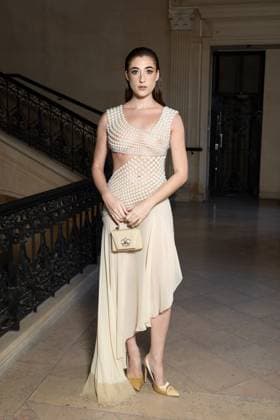 Koukla Lapidus au défilé Georges Hobeika Collection Prêt à Porter Printemps Été 2026 lors de la Fashion Week de Paris PFW , le 4 Octobre 2025 Jeremy MELLOUL Bestimage Celebrities at Georges Hobeika Fashion Show Ready to Wear Collection Spring Summer 2026 during Paris Fashion Week on 4th, October, 2025  Copyright: xJeremyxMelloulx xBestimagexJeremyxMelloulx xBestimagex