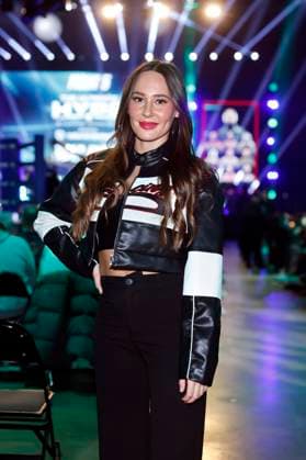 Reality TV star Alessia Herren at The Ultimate Hype Box Event live in the Rudolf Weber Arena Oberhausen, 04 10 2025 NRW Germany Copyright: xChristophxHardtx