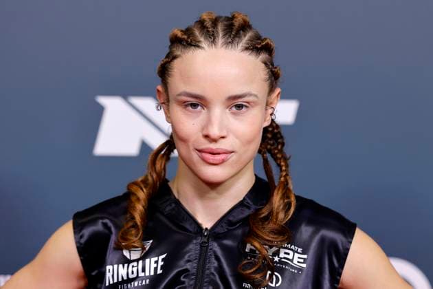 Reality TV actress Christin Okpara at The Ultimate Hype Box Event live in the Rudolf Weber Arena Oberhausen, 04 10 2025 NRW Germany Copyright: xChristophxHardtx