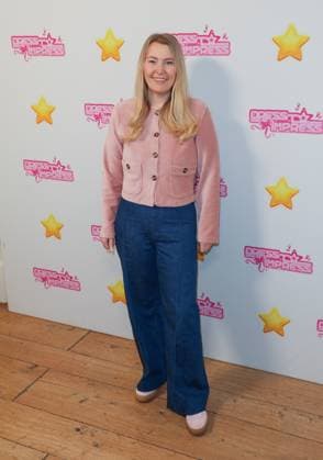 October 4, 2025, London, United Kingdom: Casey Major-Bunce seen arriving for the Dress To Impress Fashion Show at Somerset House in London. London United Kingdom - ZUMAs197 20251004_aaa_s197_480 Copyright: xBrettxCovex