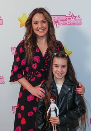 October 4, 2025, London, United Kingdom: Laura Tobin seen arriving for the Dress To Impress Fashion Show at Somerset House in London London United Kingdom - ZUMAs197 20251004_aaa_s197_514 Copyright: xBrettxCovex