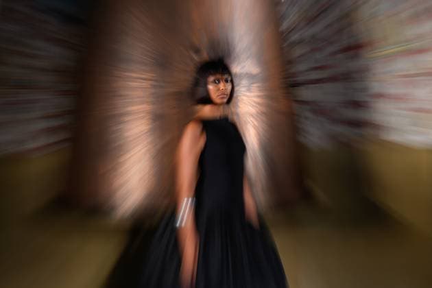 October 4, 2025, Lisbon, Portugal: A model walks the runway during Behen fashion show at ModaLisboa Base, Lisbon Fashion Week in Lisboa. Lisbon Portugal - ZUMAs197 20251004_aaa_s197_566 Copyright: xBrunoxdexCarvalhox