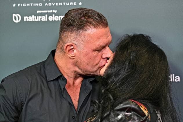 The Ultimate Hype Iris Klein and Stefan Braun on the occasion of the martial arts event The Ultimate Hype on 04 10 2025 in the Rudolf Weber Arena Oberhausen 20251004MWI088456