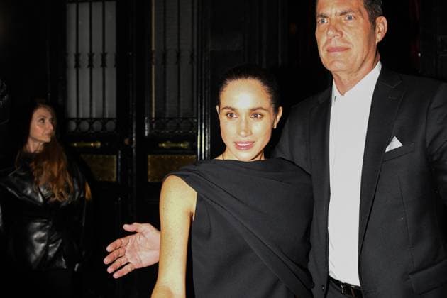 PFW - Meghan Markle Leaves Sugaar Restaurant Meghan Markle leaves Sugaar restaurant in Paris, France on October 4, 2025, during Paris Fashion Week. Photo by Florian Poitout ABACAPRESS.COM Paris France  Copyright: xPoitoutxFlorian ABACAx