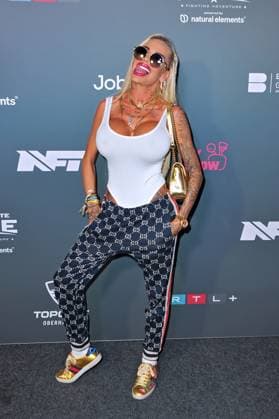 The Ultimate Hype Gina Lisa Lohfink on the occasion of the martial arts event The Ultimate Hype on 04 10 2025 in the Rudolf Weber Arena Oberhausen 20251004MWI089799